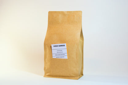 KOKO SUNRISE Blend – 100 % Arabica Kaffee für Espresso & Filter (Omni Roast)